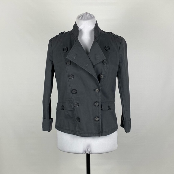 Loft Army/Military/Utility Style Pea Coat Jacket - Picture 1 of 5